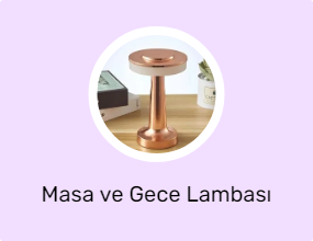 Masa ve Gece Lambası