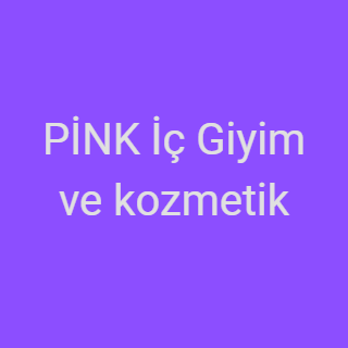 PİNK İç Giyim ve Ayakkabı