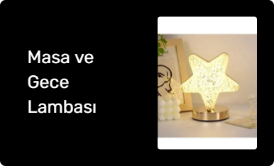 Masa ve Gece Lambası