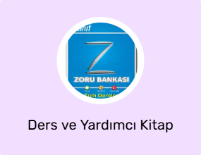 Ders ve Yardımcı Kitap