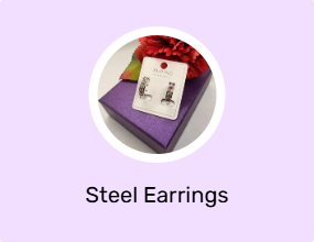 Steel Earrings