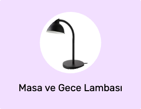 Masa ve Gece Lambası