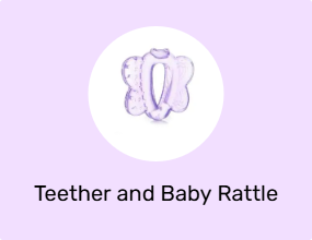 Teether and Baby Rattle