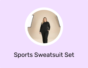 Sports Sweatsuit Set