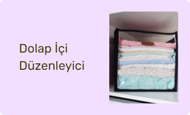 Dolap İçi Düzenleyici