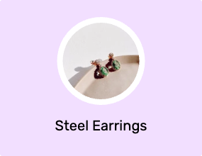 Steel Earrings