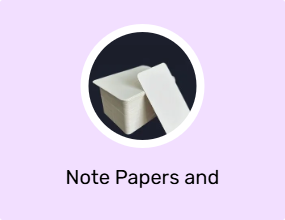 Note Papers and Notepads