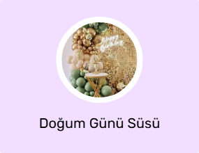 Doğum Günü Süsü
