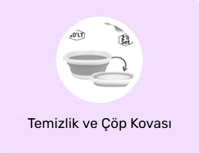 Temizlik ve Çöp Kovası
