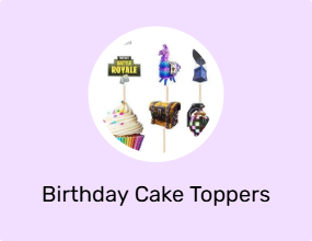 Birthday Cake Toppers