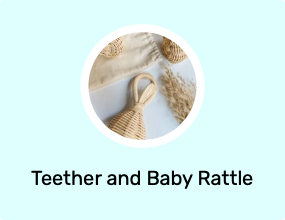 Teether and Baby Rattle