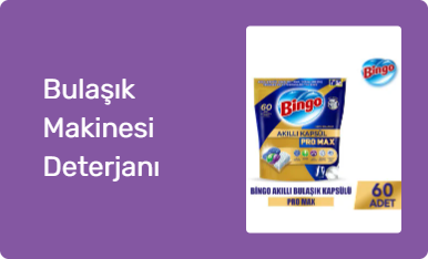 Bulaşık Makinesi Deterjanı