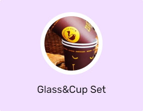 Glass&Cup Set