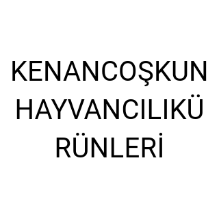 KENANCOŞKUNHAYVANCILIKÜRÜNLERİ logo
