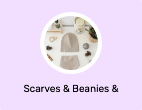 Scarves & Beanies & Gloves Set