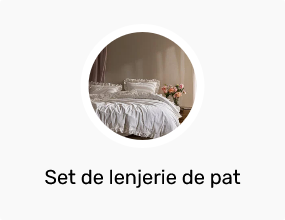 Set de lenjerie de pat pentru două persoane