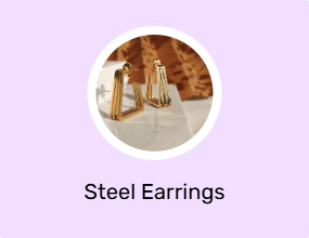 Steel Earrings
