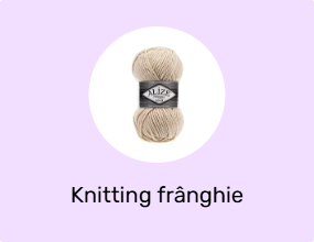 Knitting frânghie