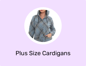 Plus Size Cardigans