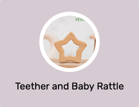 Teether and Baby Rattle