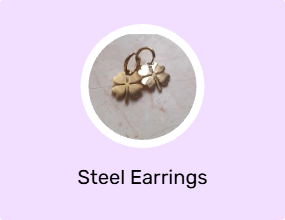 Steel Earrings