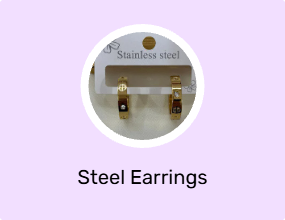 Steel Earrings