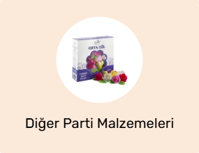 Diğer Parti Malzemeleri