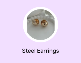Steel Earrings