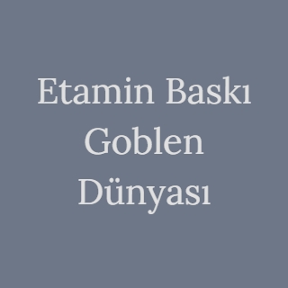 Etamin Baskı Goblen Dünyası logo