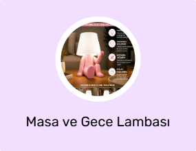Masa ve Gece Lambası