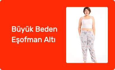 Büyük Beden Eşofman Altı