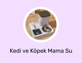 Kedi ve Köpek Mama Su Kabı