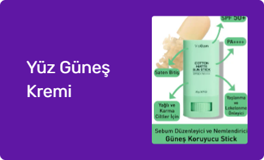 Yüz Güneş Kremi