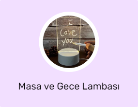 Masa ve Gece Lambası