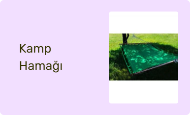 Kamp Hamağı