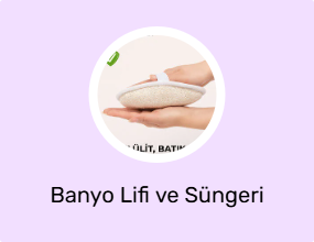 Banyo Lifi ve Süngeri