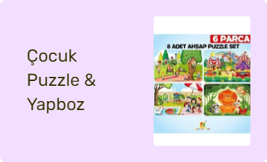 Çocuk Puzzle & Yapboz