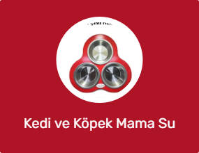 Kedi ve Köpek Mama Su Kabı