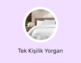Tek Kişilik Yorgan