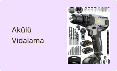 Akülü Vidalama