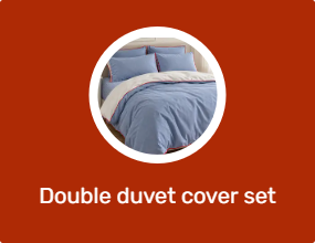 Double duvet cover set