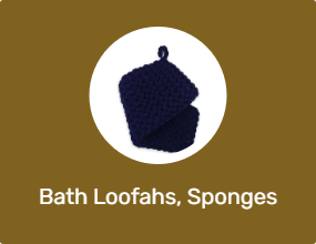 Bath Loofahs, Sponges & Poufs