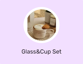 Glass&Cup Set