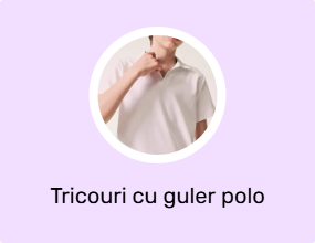 Tricouri cu guler polo