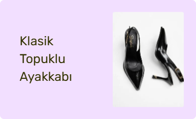Klasik Topuklu Ayakkabı
