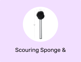 Scouring Sponge & Brush