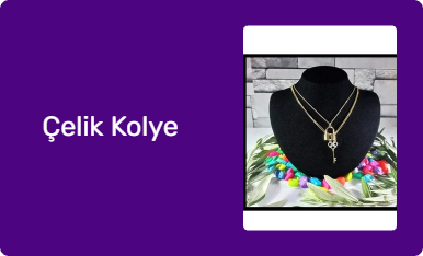 Çelik Kolye