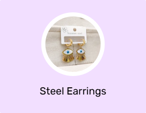 Steel Earrings
