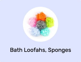 Bath Loofahs, Sponges & Poufs