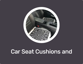 Car Seat Cushions and Pillows